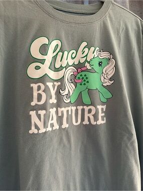 Torrid MLP tee in dusty sage green colour
